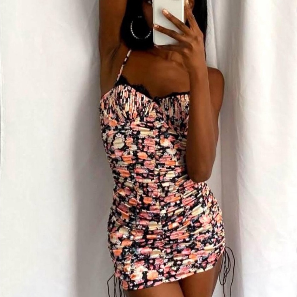 NWT 🍋FOR LOVE AND LEMONS GARDENIA DRESS, S - Picture 7 of 7